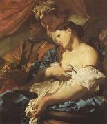 LISS, Johann The Death of Cleopatra (mk08) oil painting reproduction